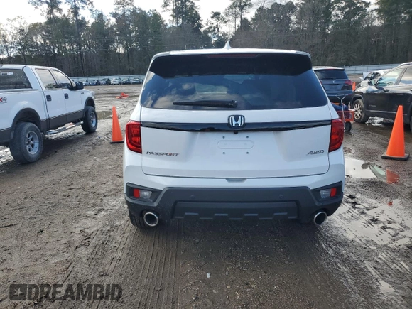2025 Honda Passport EX-L с VIN 5FNYF8H50SB006479, выставлен на аукционе Copart как лот 88361265 с пробегом 3 157 миль миль и Списание • Salvage title. История ставок и продаж доступна на DreamBid. Изображение 6.