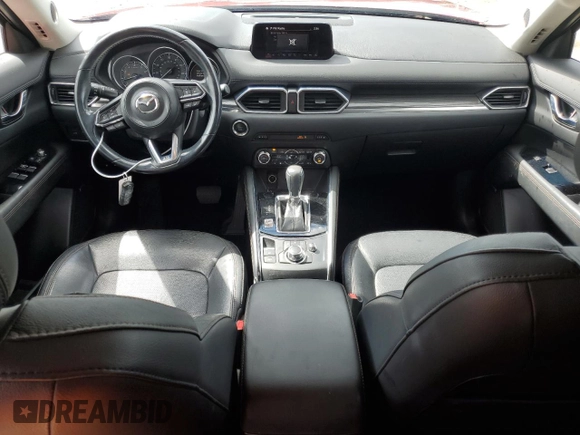 2017 Mazda CX-5 Grand Touring with VIN JM3KFADL5H0190186, listed as a Copart auction lot 48503805 with 95,223 mi miles and Salvage Title. Bid and sale history available at carsss.com. Image 8.