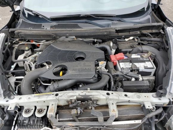 2015 Nissan Juke S with VIN JN8AF5MR7FT507286, listed as a Copart auction lot 56920545 with 98,659 mi miles and Salvage title. Bid and sale history available at DreamBid. Image 11.