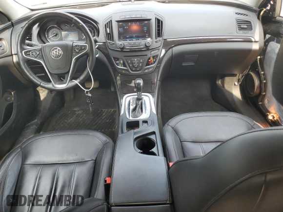2014 Buick Regal Premium I z VIN 2G4GN5EX7E9217461, wystawiony jako Copart lot #59148605 z przebiegiem 135 958 mil mil oraz Szkoda całkowita • Salvage title. Historia ofert i sprzedaży dostępna na DreamBid. Obrazek 8.