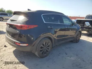 2018 Kia Sportage EX with VIN KNDPN3ACXJ7453142, listed as a Copart auction lot 53853125 with 128,344 mi miles and Clean Title. Bid and sale history available at DreamBid. Image 3.