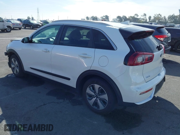 2019 Kia Niro LX with VIN KNDCB3LC3K5317579, listed as a IAAI auction lot 41670409 with 56,143 mi miles. Bid and sale history available at carsss.com. Image 3.