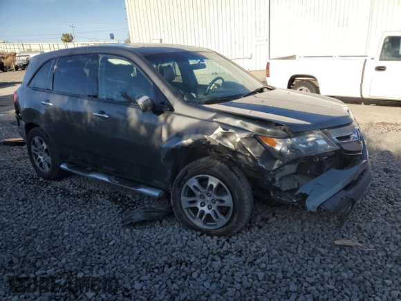 2007 Acura MDX with VIN 2HNYD28247H519075, listed as a Copart auction lot 42725515 with 198,606 mi miles and Salvage Title. Bid and sale history available at carsss.com. Image 4.