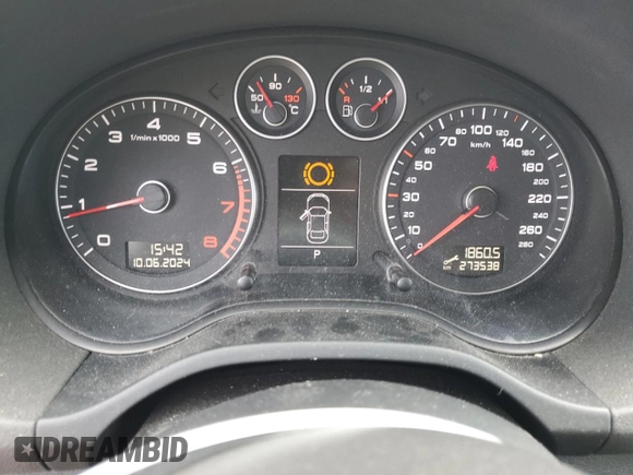 2010 Audi A3 с VIN WAUAFCFM9AA036731, выставлен на аукционе Copart как лот 58241874 с пробегом 273 538 миль миль и Чистый • Clean title. История ставок и продаж доступна на DreamBid. Изображение 9.