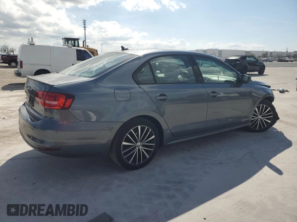 2015 Volkswagen Jetta Sport with VIN 3VWD17AJ9FM214051, listed as a Copart auction lot 45577485 with 109,361 mi miles and Non repairable. Bid and sale history available at DreamBid. Image 3.