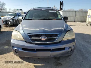 2004 Kia Sorento LX with VIN KNDJC733745294726, listed as a Copart auction lot 86626544 with 178,738 mi miles and Salvage Title. Bid and sale history available at carsss.com. Image 5.