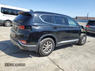 2020 Hyundai Santa Fe SEL with VIN 5NMS3CADXLH291954, listed as a Copart auction lot 49865405 with 39,773 mi miles and Salvage Title. Bid and sale history available at carsss.com. Image 3.
