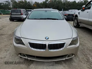 2004 BMW 6 Series 645Ci with VIN WBAEH73434B189062, listed as a Copart auction lot 83953034 with 122,862 mi miles and Salvage Title. Bid and sale history available at carsss.com. Image 5.