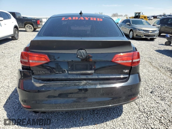 2015 Volkswagen Jetta SE with VIN 3VWD07AJ0FM414285, listed as a Copart auction lot 51930645 with 136,618 mi miles and Salvage title. Bid and sale history available at DreamBid. Image 6.