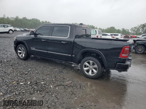2021 Ram 1500 Limited with VIN 1C6SRFHT4MN582023, listed as a Copart auction lot 60895955 with 66,195 mi miles and Salvage title. Bid and sale history available at DreamBid. Image 2.