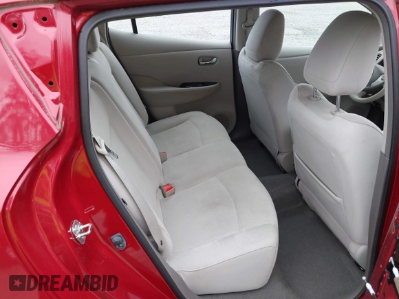 2012 Nissan LEAF SL with VIN JN1AZ0CP7CT026409, listed as a IAAI auction lot 42127666 with 55,306 mi miles and . Bid and sale history available at DreamBid. Image 8.