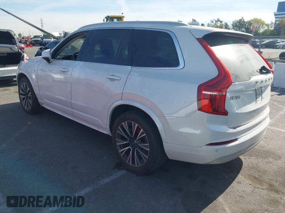 2022 Volvo XC90 Momentum with VIN YV4102PK1N1837720, listed as a IAAI auction lot 41412599 with 17,325 mi miles. Bid and sale history available at carsss.com. Image 3.