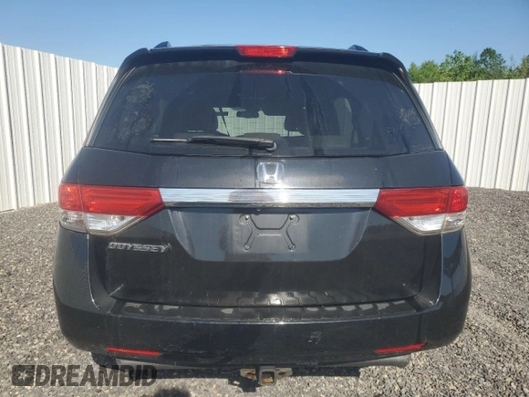 2015 Honda Odyssey EX-L z VIN 5FNRL5H66FB073873, wystawiony jako Copart lot #55090705 z przebiegiem 194 981 mil mil oraz Czysty tytuł • Clean title. Historia ofert i sprzedaży dostępna na DreamBid. Obrazek 6.