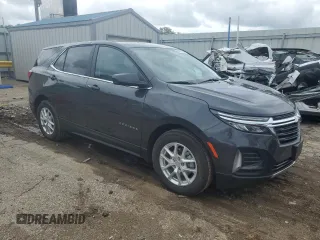 2023 Chevrolet Equinox LT with VIN 3GNAXKEG9PS140513, listed as a Copart auction lot 69610724 with 16,244 mi miles and Clean title. Bid and sale history available at DreamBid. Image 4.