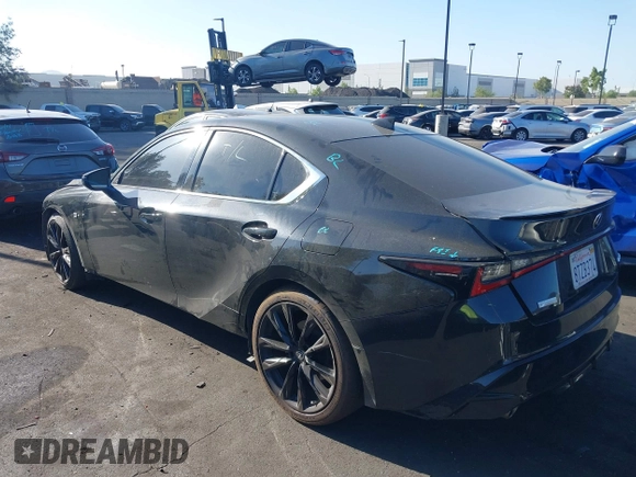 2021 Lexus IS 350 F Sport with VIN JTHGZ1B20M5037646, listed as a IAAI auction lot 42520797 with 76,935 mi miles and . Bid and sale history available at DreamBid. Image 15.