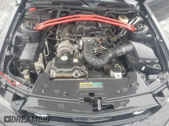 2008 Ford Mustang Deluxe with VIN 1ZVHT84N185109996, listed as a Copart auction lot 52171085 with 141,092 mi miles and Salvage Title. Bid and sale history available at carsss.com. Image 11.