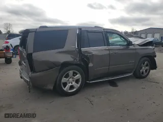 2016 Chevrolet Tahoe LTZ with VIN 1GNSKCKC9GR138032, listed as a Copart auction lot 43525425 with 126,424 mi miles and Salvage Title. Bid and sale history available at carsss.com. Image 3.