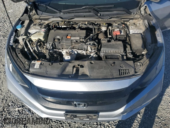 2020 Honda Civic LX with VIN 19XFC2F6XLE205068, listed as a Copart auction lot 46477215 with 58,296 mi miles and Salvage Title. Bid and sale history available at DreamBid. Image 13.