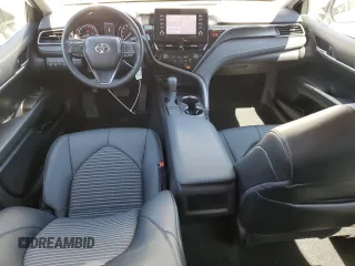 2023 Toyota Camry SE with VIN 4T1G11AKXPU815080, listed as a Copart auction lot 53675035 with 27,634 mi miles and Salvage Title. Bid and sale history available at DreamBid. Image 8.