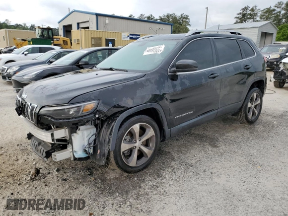 2019 Jeep Cherokee Limited with VIN 1C4PJLDX8KD377501, listed as a Copart auction lot 51636895 with 44,378 mi miles and Clean title. Bid and sale history available at DreamBid. Image 1.