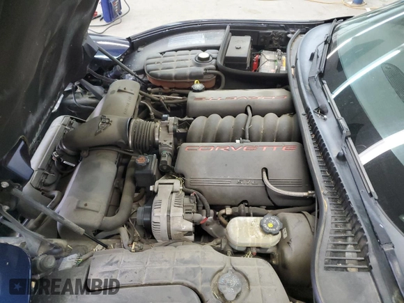 2001 Chevrolet Corvette with VIN 1G1YY32G015115573, listed as a Copart auction lot 84093054 with 52,906 mi miles and Salvage Title. Bid and sale history available at carsss.com. Image 11.