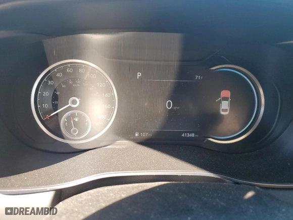 2022 Genesis G70 2.0T with VIN KMTG34TA5NU090183, listed as a Copart auction lot 76463054 with 41,348 mi miles and Salvage Title. Bid and sale history available at carsss.com. Image 9.