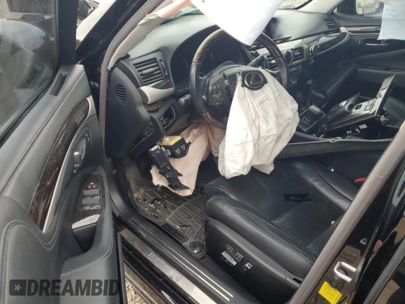 2015 Lexus LS 460 with VIN JTHBL5EF1F5135542, listed as a Copart auction lot 46588805 with Not provided miles and Salvage title. Bid and sale history available at DreamBid. Image 8.
