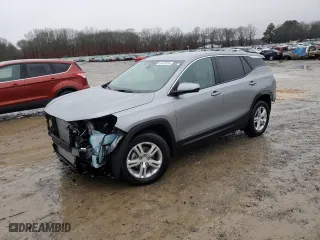 2024 GMC Terrain SLE with VIN 3GKALMEG7RL223875, listed as a Copart auction lot 43430255 with 13,817 mi miles and Salvage Title. Bid and sale history available at carsss.com. Image 1.