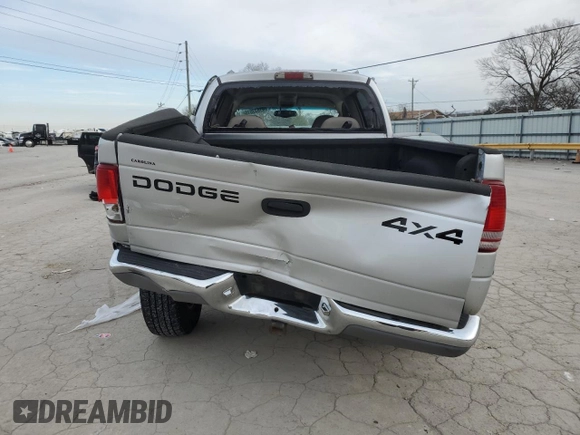2001 Dodge Dakota Sport with VIN 1B7GG2AN01S145481, listed as a Copart auction lot 41833015 with 114,631 mi miles and Salvage Title. Bid and sale history available at carsss.com. Image 6.