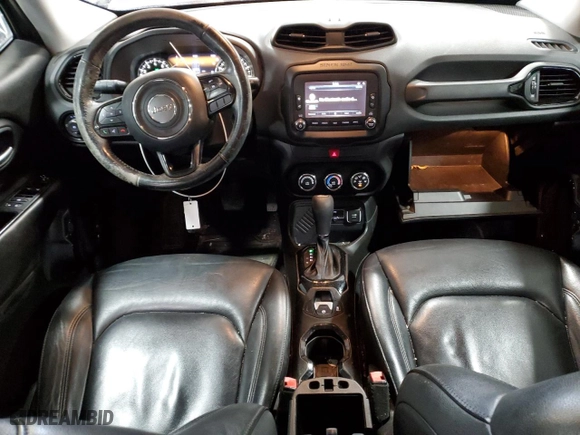 2017 Jeep Renegade Altitude with VIN ZACCJABB6HPE56928, listed as a Copart auction lot 89026145 with 137,466 mi miles and Salvage Title. Bid and sale history available at carsss.com. Image 8.