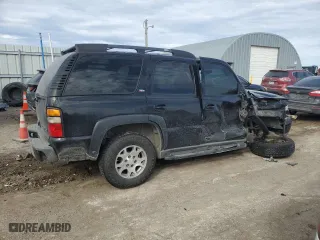 2005 Chevrolet Tahoe Z71 with VIN 1GNEC13T35R224253, listed as a Copart auction lot 46649055 with 220,724 mi miles and Salvage Title. Bid and sale history available at carsss.com. Image 3.