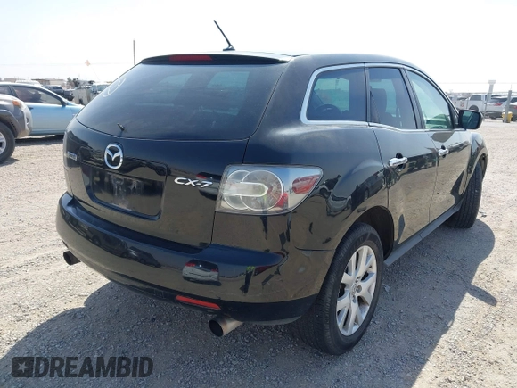 2008 Mazda CX-7 Sport with VIN JM3ER293780173716, listed as a IAAI auction lot 41673638 with 206,201 mi miles. Bid and sale history available at carsss.com. Image 4.