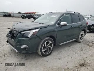 2022 Subaru Forester Touring z VIN JF2SKARC4NH403463, wystawiony jako Copart lot #57026655 z przebiegiem 49 301 mil mil oraz Szkoda całkowita • Salvage title. Historia ofert i sprzedaży dostępna na DreamBid. Obrazek 1.