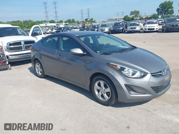 2014 Hyundai Elantra SE с VIN 5NPDH4AE8EH468435, выставлен на аукционе IAAI как лот 42509839 с пробегом 67 832 миль миль и . История ставок и продаж доступна на DreamBid. Изображение 1.