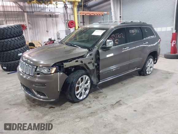 2020 Jeep Grand Cherokee Summit with VIN 1C4RJFJG1LC170714, listed as a IAAI auction lot 42247702 with 78,614 mi miles and . Bid and sale history available at DreamBid. Image 2.