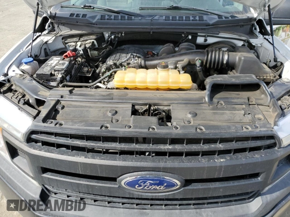 2018 Ford F-150 XL with VIN 1FTEX1CB8JKD59638, listed as a Copart auction lot 47296195 with 162,040 mi miles and Salvage title. Bid and sale history available at DreamBid. Image 11.