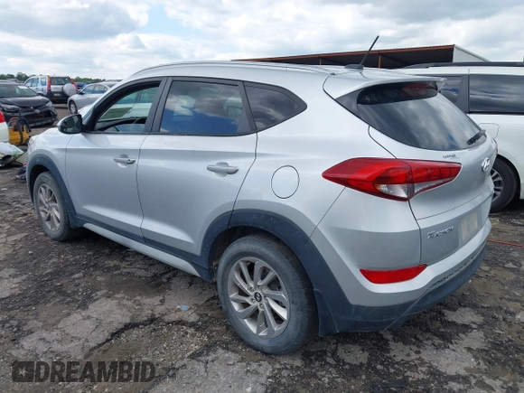 2017 Hyundai Tucson SE with VIN KM8J3CA47HU522428, listed as a IAAI auction lot 41985111 with 86,890 mi miles. Bid and sale history available at carsss.com. Image 3.