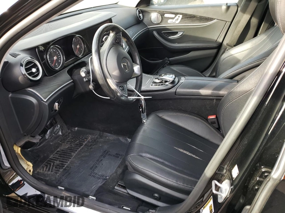 2018 Mercedes-Benz E-Class E 300 with VIN WDDZF4KBXJA419289, listed as a Copart auction lot 36513663 with Not Provided miles. Bid and sale history available at carsss.com. Image 7.