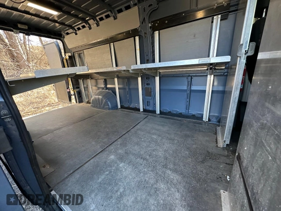 2020 Ram ProMaster Cargo with VIN 3C6URVJG1LE116990, listed as a Copart auction lot 48976165 with 61,813 mi miles and Clean Title. Bid and sale history available at carsss.com. Image 15.