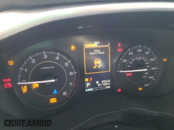 2020 Subaru Impreza Premium с VIN 4S3GKAD61L3603765, выставлен на аукционе Copart как лот 50862675 с пробегом 81 185 миль миль и Списание • Salvage title. История ставок и продаж доступна на DreamBid. Изображение 9.
