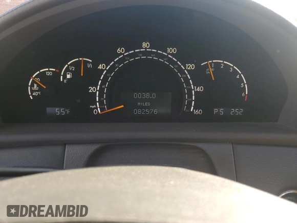 2002 Mercedes-Benz CL 500/600 z VIN WDBPJ75JX2A030740, wystawiony jako Copart lot #42142025 z przebiegiem 82 576 mil mil oraz Szkoda całkowita • Salvage title. Historia ofert i sprzedaży dostępna na DreamBid. Obrazek 9.