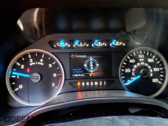 2017 Ford F-150 XL with VIN 1FTEW1EP7HKD16169, listed as a Copart auction lot 51782425 with 179,976 mi miles and Clean title. Bid and sale history available at DreamBid. Image 9.