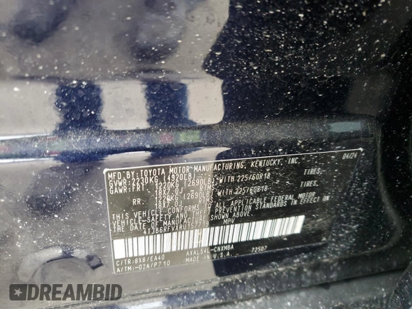 2024 Toyota RAV4 Hybrid XLE Premium with VIN 4T3B6RFVXRU157719, listed as a Copart auction lot 44658025 with 7,047 mi miles and Salvage Title. Bid and sale history available at carsss.com. Image 15.