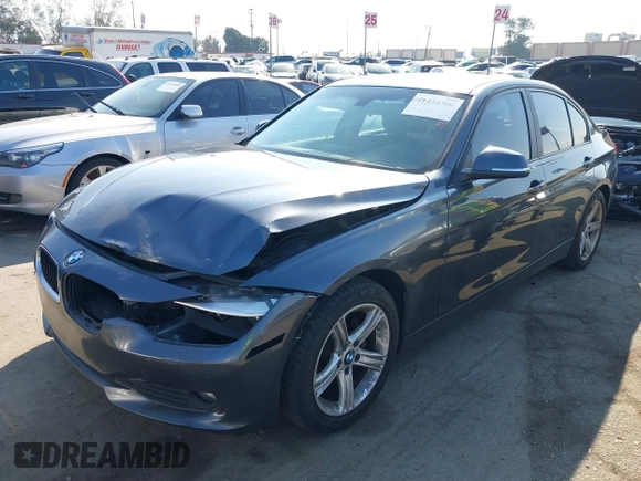 2015 BMW 3 Series 320i with VIN WBA3B1C55FK140317, listed as a IAAI auction lot 41434306 with 120,627 mi miles. Bid and sale history available at carsss.com. Image 17.