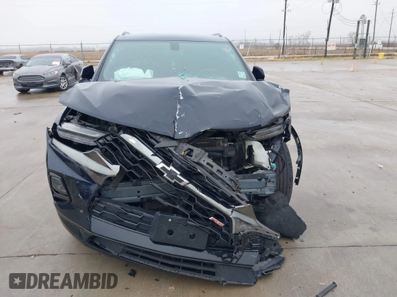 2020 Chevrolet Blazer RS with VIN 3GNKBERS5LS546592, listed as a IAAI auction lot 41365422 with 99,943 mi miles and . Bid and sale history available at DreamBid. Image 6.