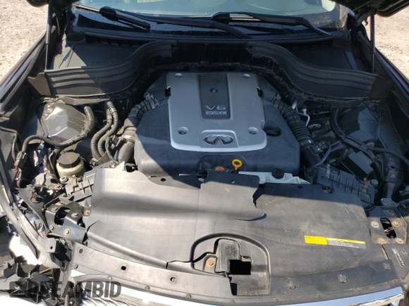 2017 Infiniti QX50 with VIN JN1BJ0RR1HM403970, listed as a Copart auction lot 77878474 with 57,531 mi miles and Non Repairable. Bid and sale history available at carsss.com. Image 13.