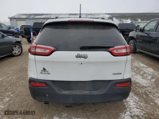 2017 Jeep Cherokee Latitude with VIN 1C4PJMCB0HW614278, listed as a Copart auction lot 87836675 with 0 mi miles and Clean Title. Bid and sale history available at carsss.com. Image 6.