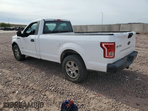 2016 Ford F-150 XL with VIN 1FTMF1CP7GKE62732, listed as a Copart auction lot 82826294 with 62,273 mi miles and Salvage Title. Bid and sale history available at carsss.com. Image 2.