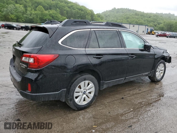 2017 Subaru Outback Premium with VIN 4S4BSADC0H3215929, listed as a Copart auction lot 57849755 with 124,221 mi miles and Salvage title. Bid and sale history available at DreamBid. Image 3.
