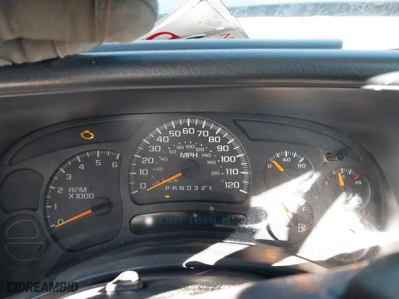 2006 Chevrolet Silverado 1500 Work Truck with VIN 3GCEC14X96G261609, listed as a IAAI auction lot 41423409 with 149,891 mi miles. Bid and sale history available at carsss.com. Image 7.